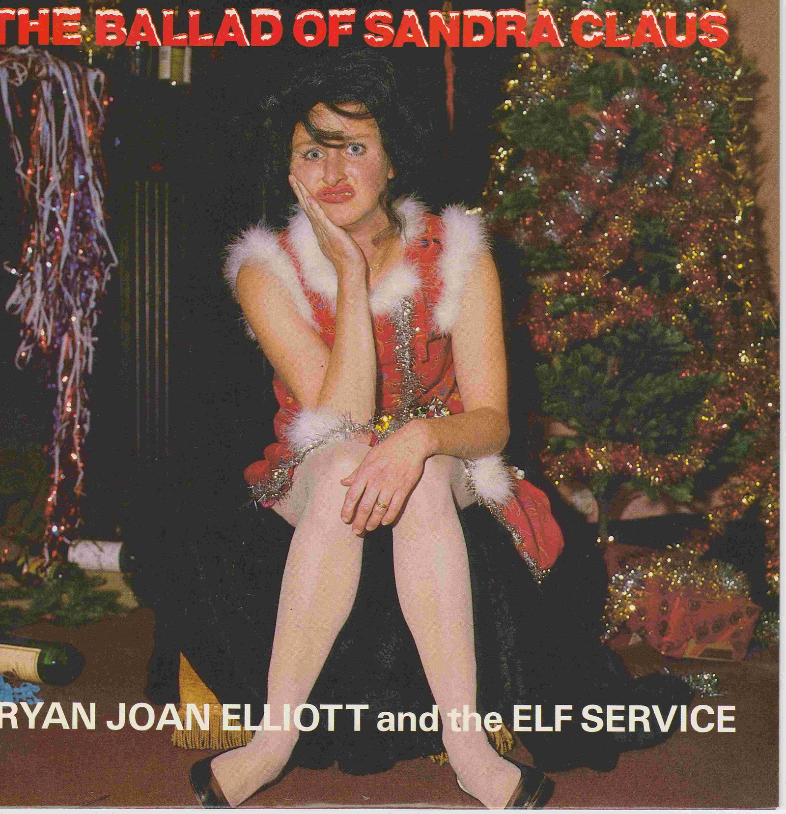 Picture of The ballad of Sandra Claus by artist Bryan Joan Elliott and the Elf Service from the BBC singles - Records and Tapes library