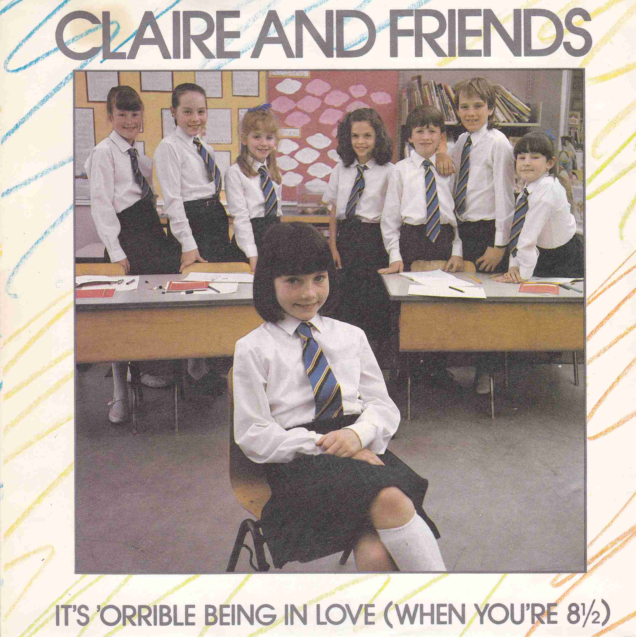 Picture of It's 'orrible being in love (when you're 8 1/2) by artist Mick Coleman / Kevin Parrott / Claire and Friends (Claire Usher) from the BBC singles - Records and Tapes library