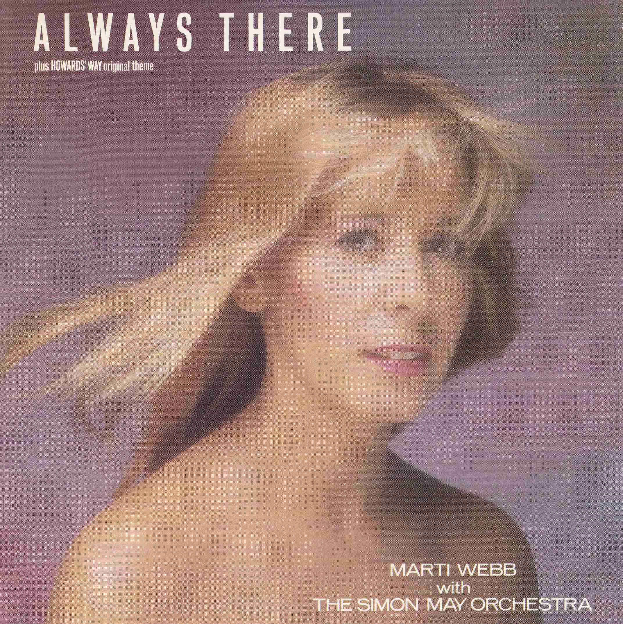 Picture of RESL 190 Always there (Howards' way) by artist Marti Webb with the Simon May Orchestra from the BBC singles - Records and Tapes library