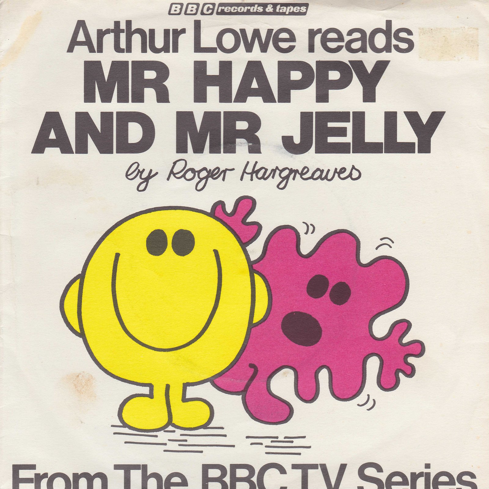 Picture of Mr Men - Mr Happy by artist Roger Hargreaves from the BBC singles - Records and Tapes library