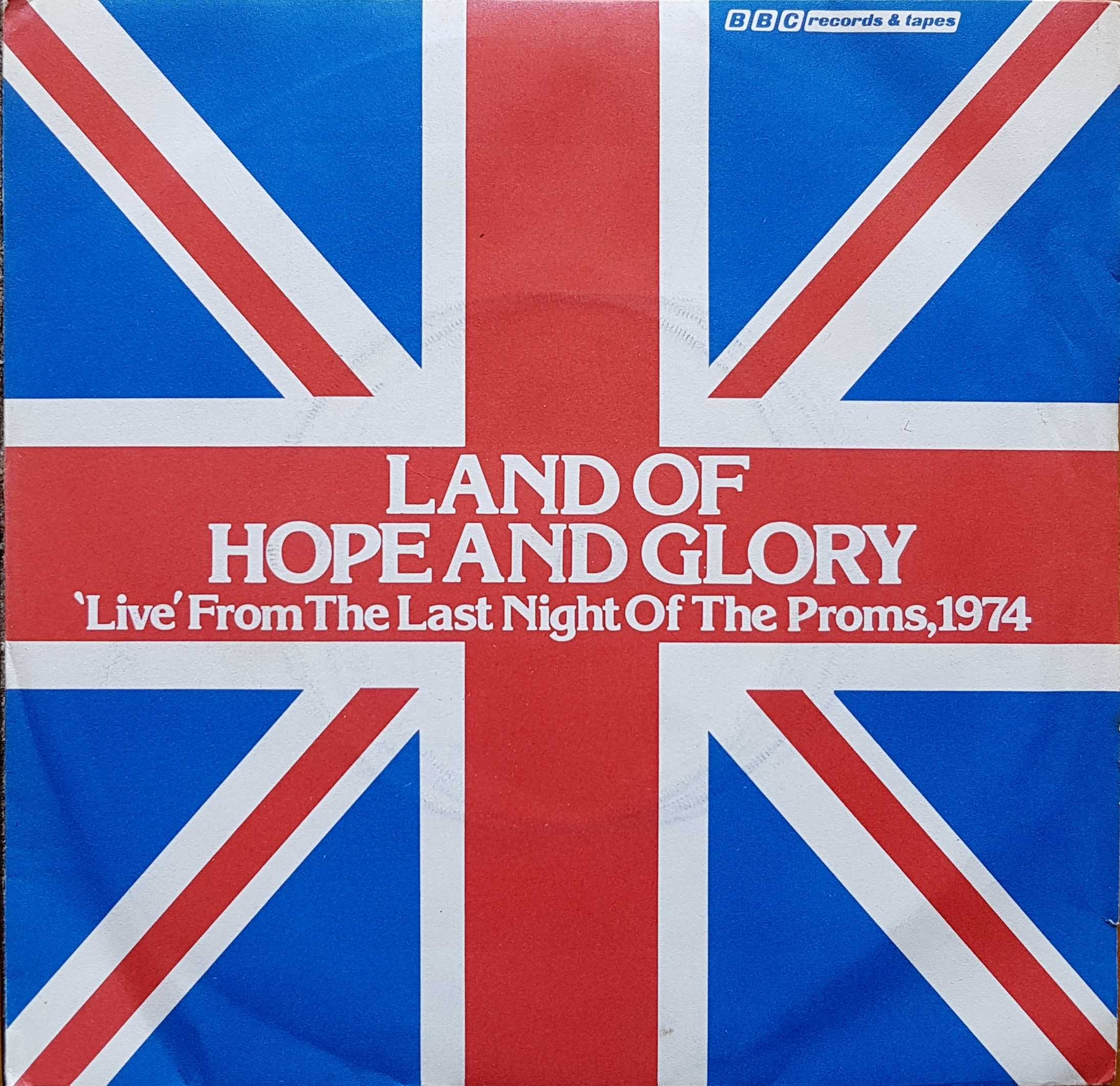 Picture of RESL 48 Land of hope and glory by artist Sir Edward Elgar from the BBC singles - Records and Tapes library