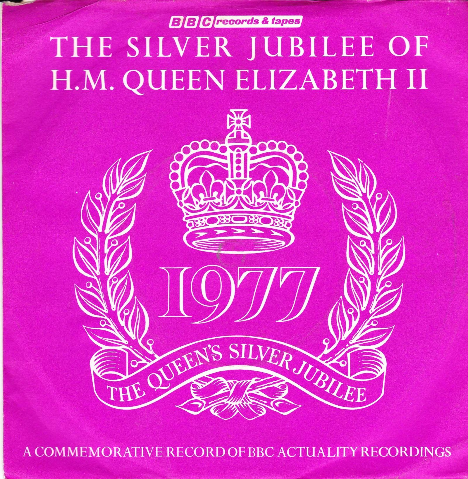 Picture of RESL 49 Silver Jubilee of H. M. Queen Elizabeth II by artist Various from the BBC singles - Records and Tapes library