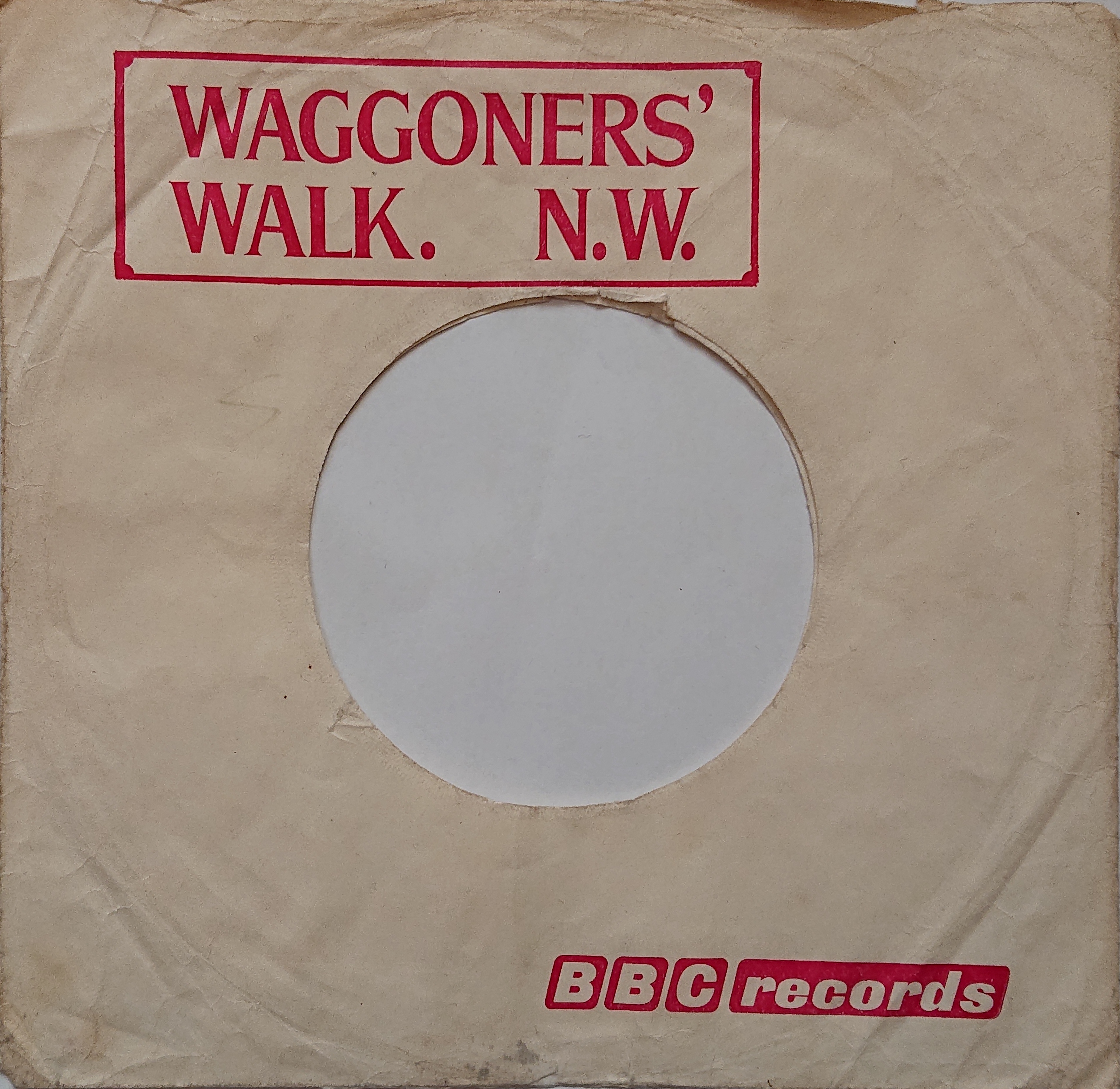Picture of Waggoners' walk by artist Wade / Cliff / Trane from the BBC singles - Records and Tapes library