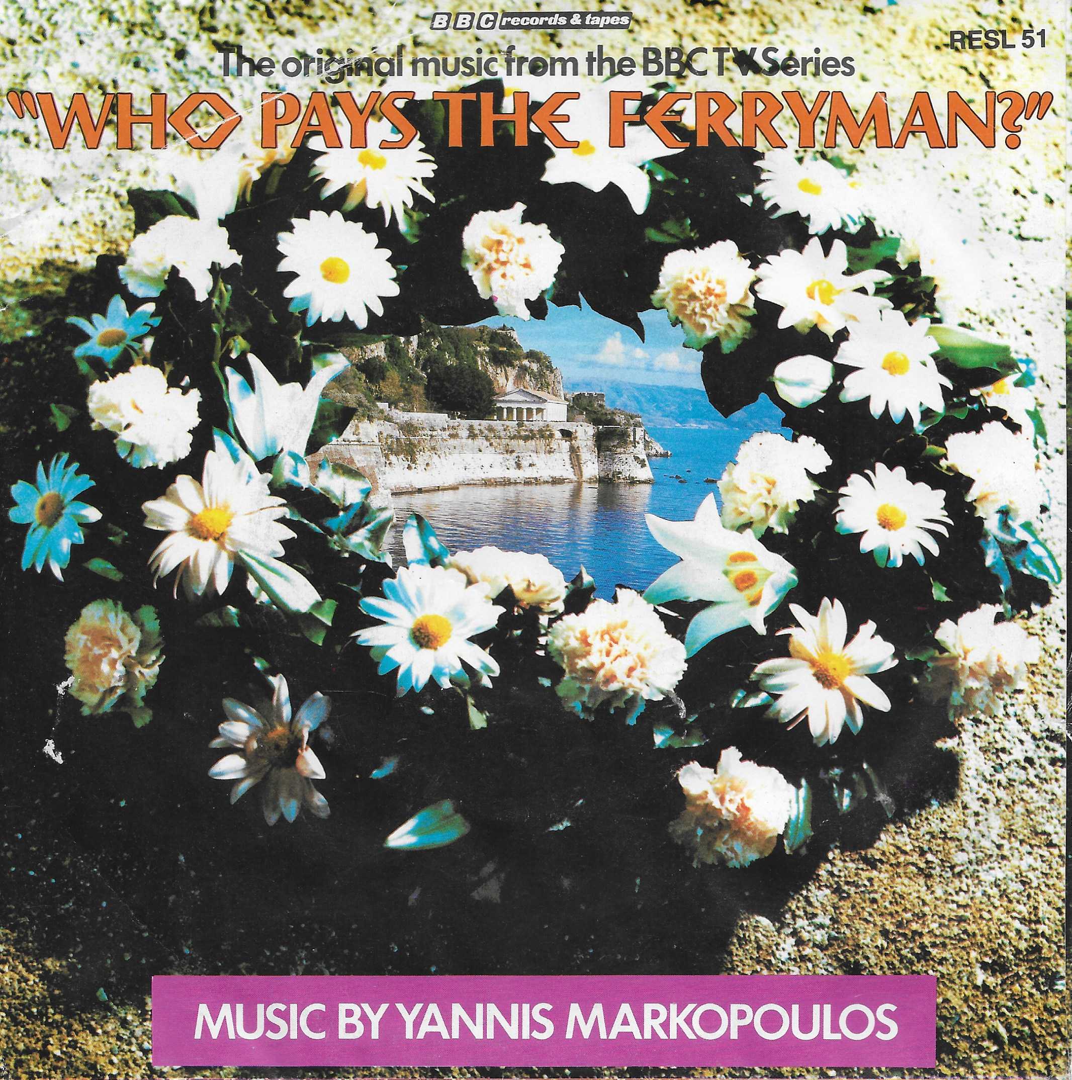 Picture of RESL 51-iDr Who pays the ferryman? by artist Yannis Markopoulos from the BBC singles - Records and Tapes library