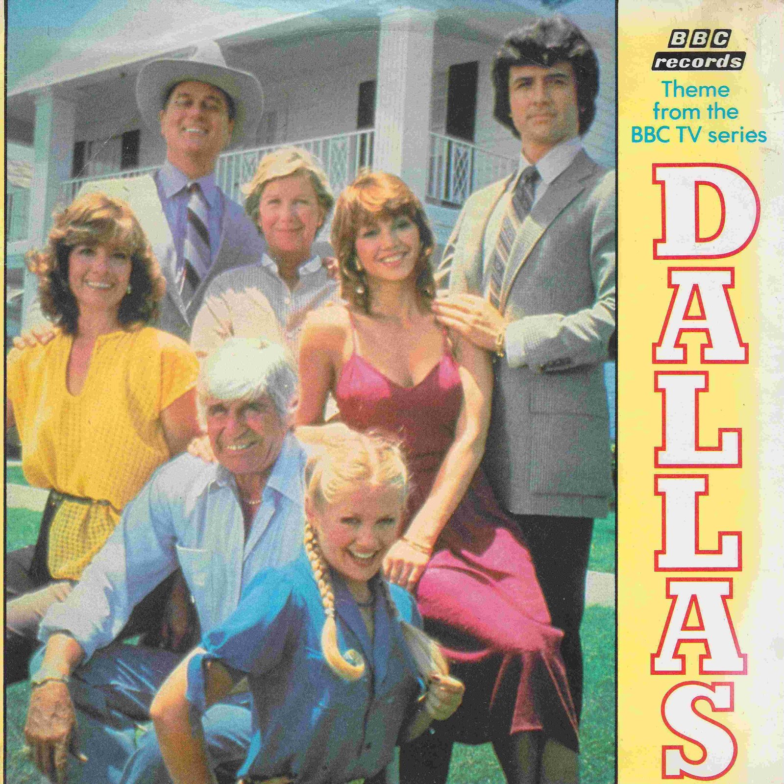 Picture of Dallas by artist Jerrold Immel from the BBC singles - Records and Tapes library