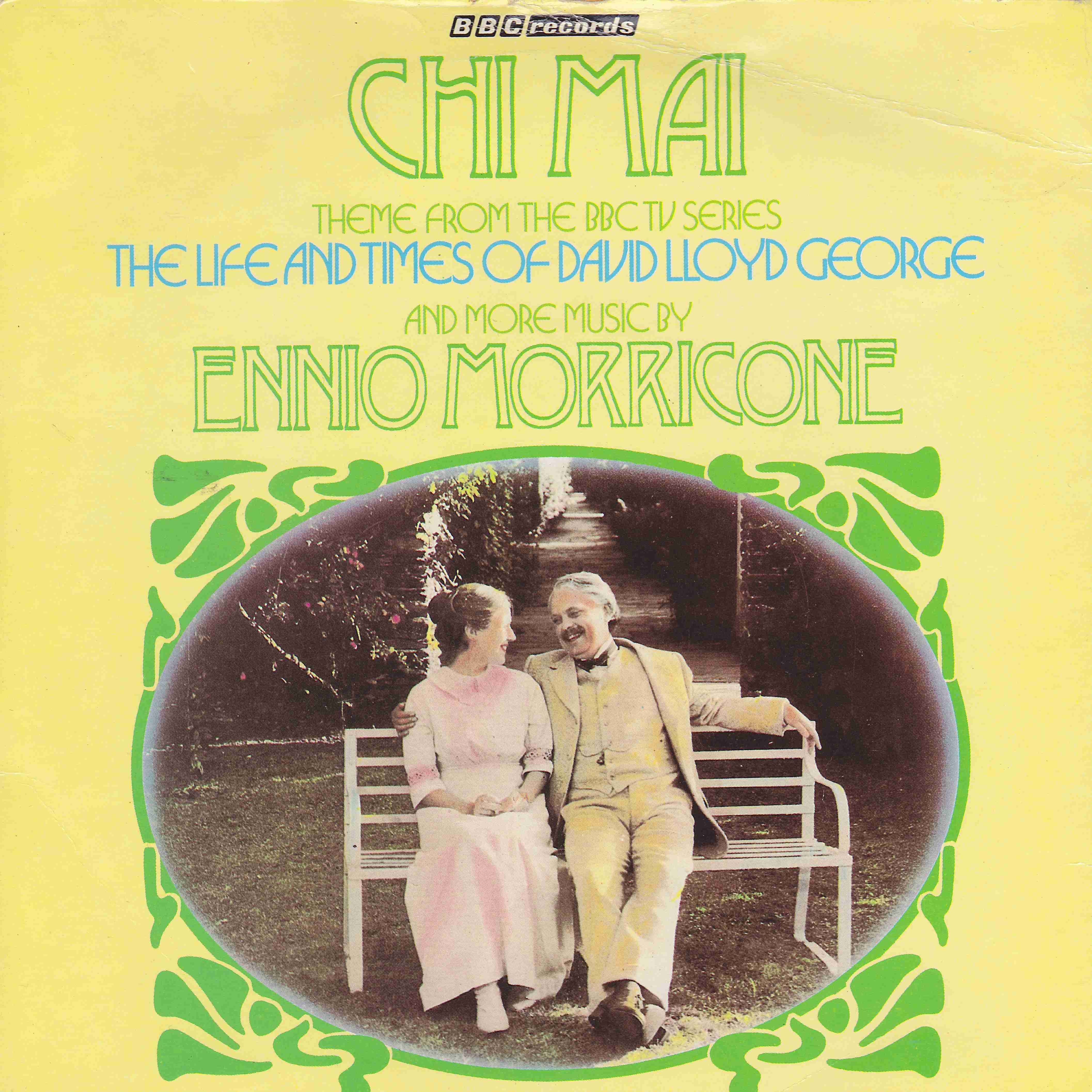 Picture of RESL 92 Chi mai (The life and times of David Lloyd George) by artist Ennio Morricone from the BBC singles - Records and Tapes library
