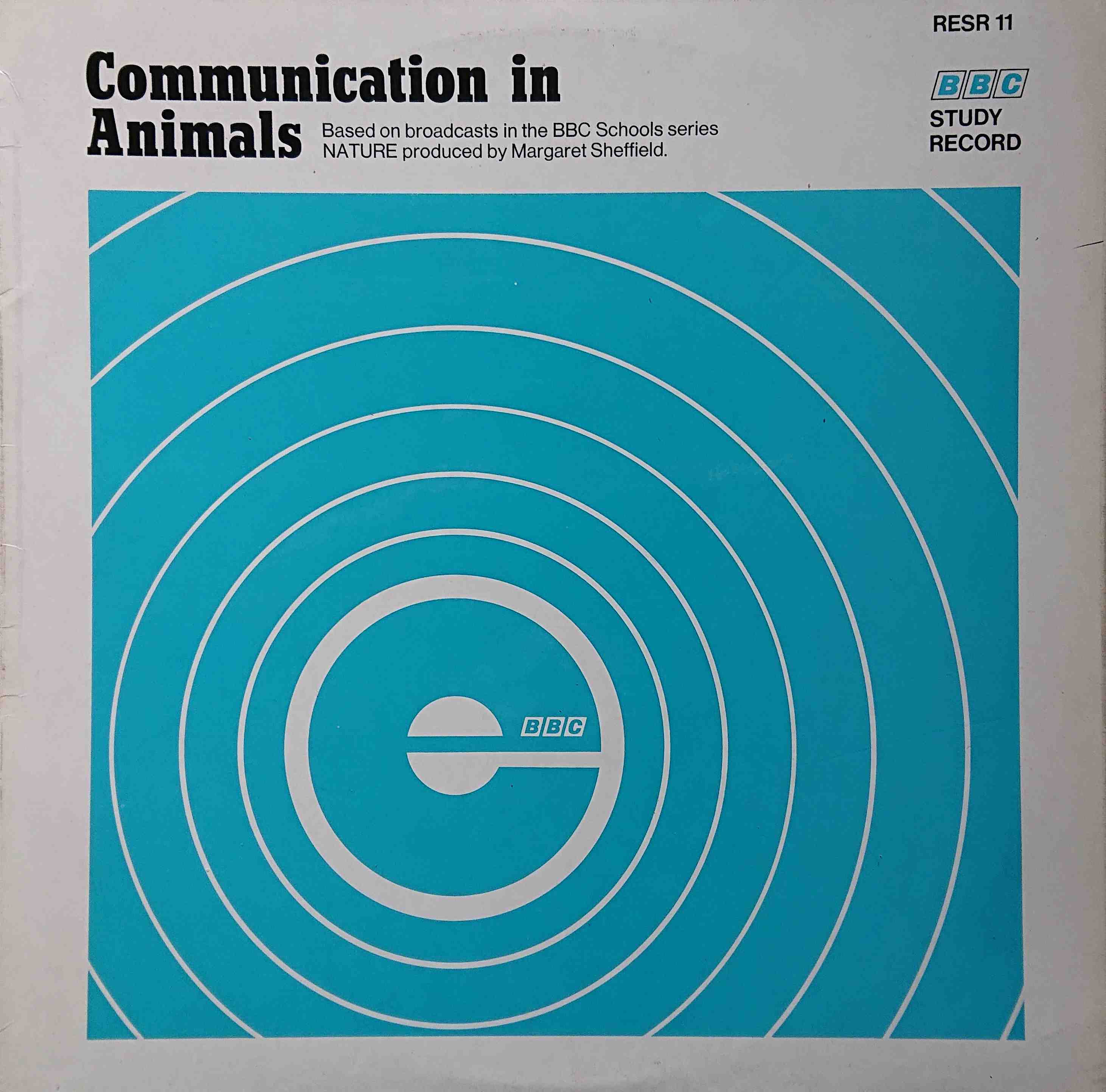 Picture of RESR 11 Communication in animals by artist Eric Simms from the BBC albums - Records and Tapes library