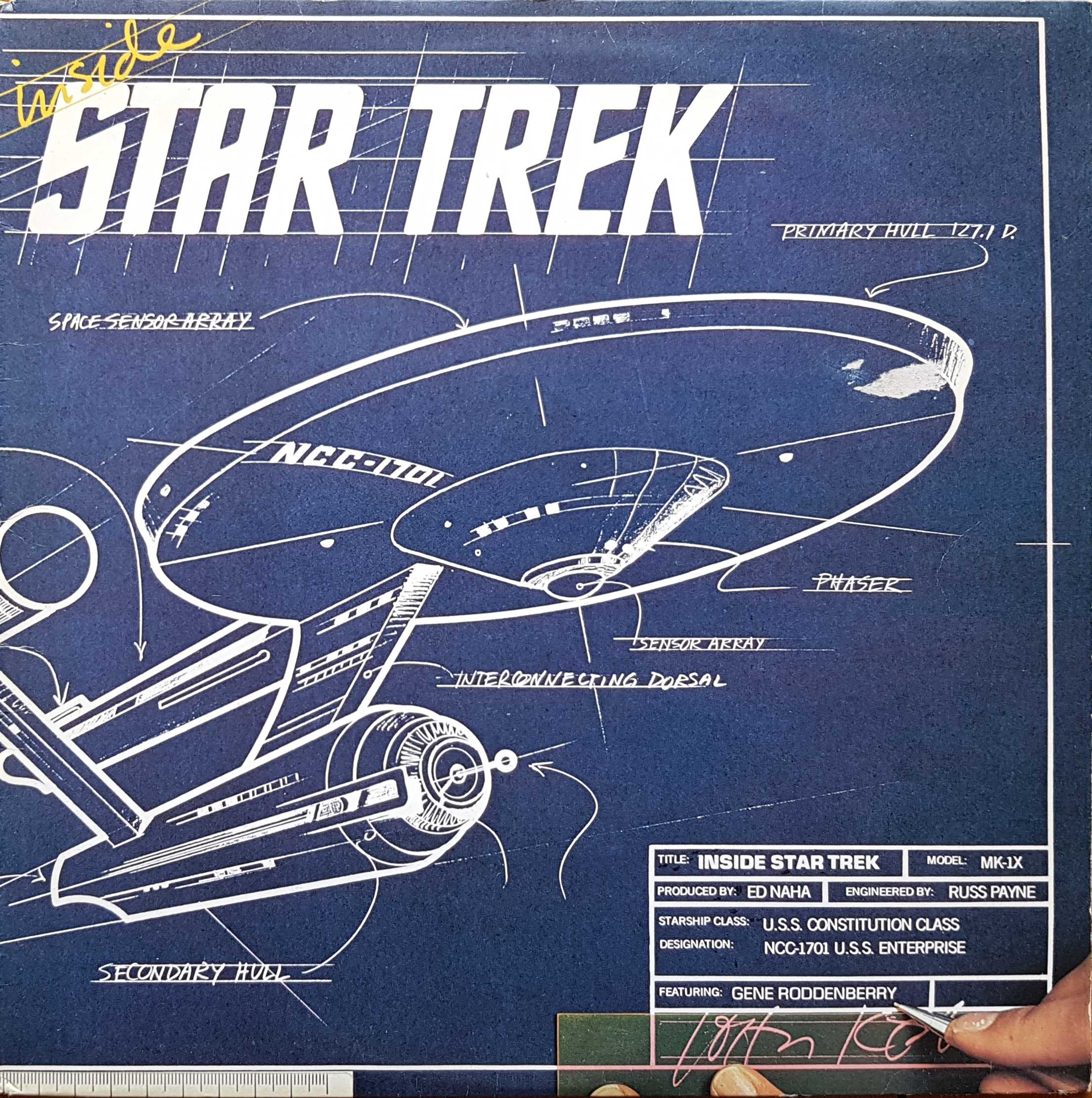 Picture of Inside star trek by artist Various from the BBC albums - Records and Tapes library