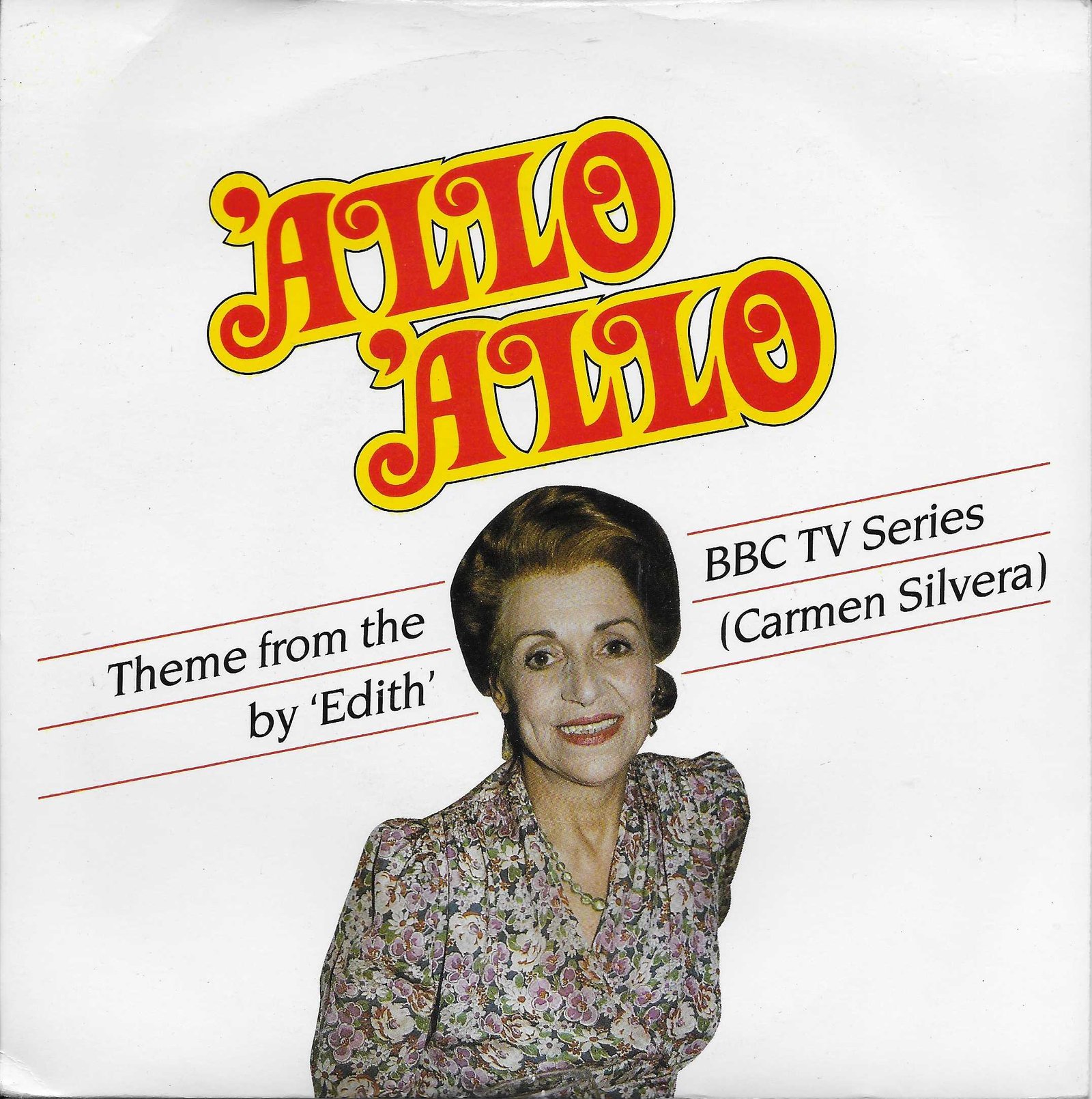 SCORE 4 'Allo 'Allo David Croft / R Moore / Carmen Silvera from the BBC records and Tapes library Front cover of SCORE 4