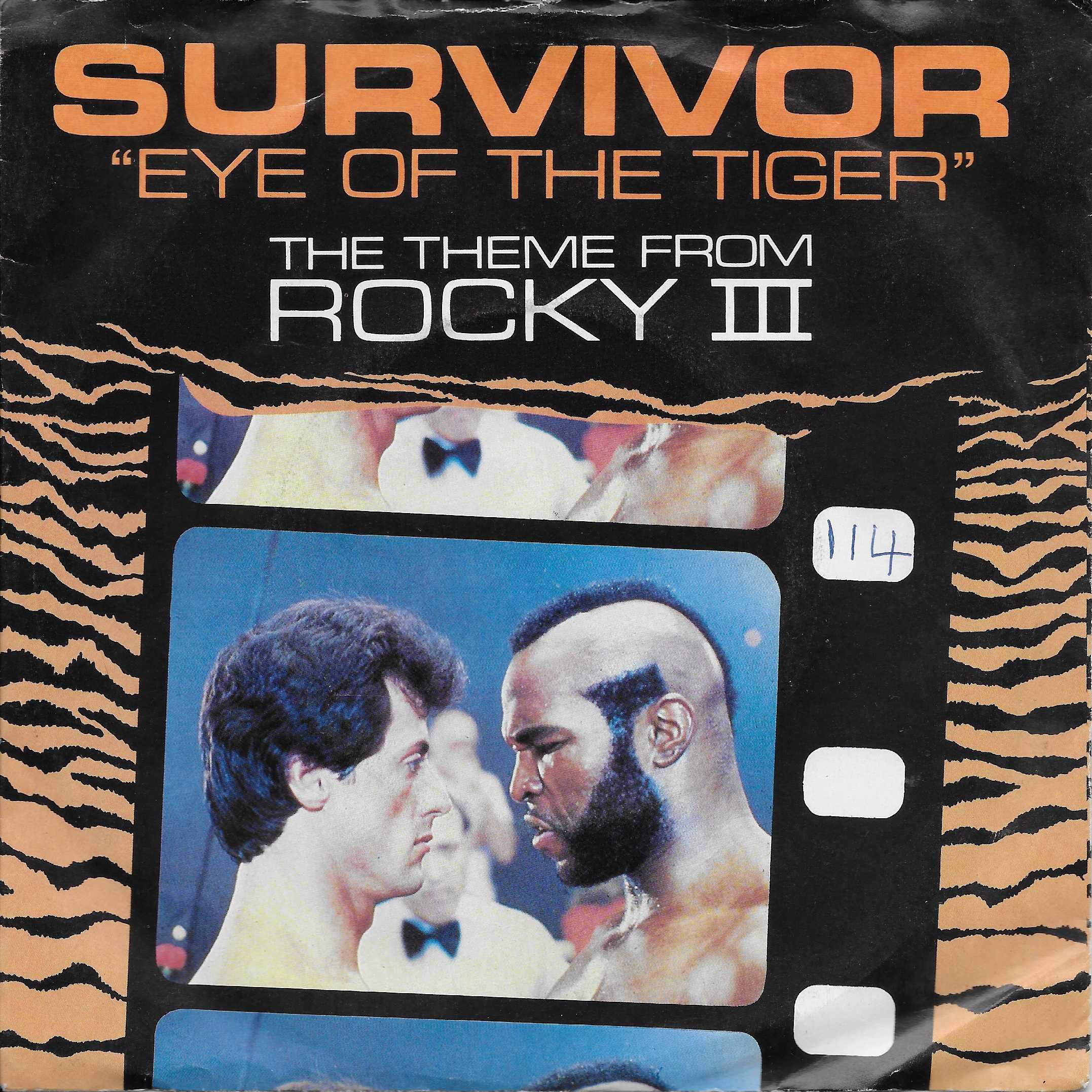 Picture of SCT A 2411 Eye of the tiger (Rocky III) by artist F Sullivan / J Peterik from ITV, Channel 4 and Channel 5 library