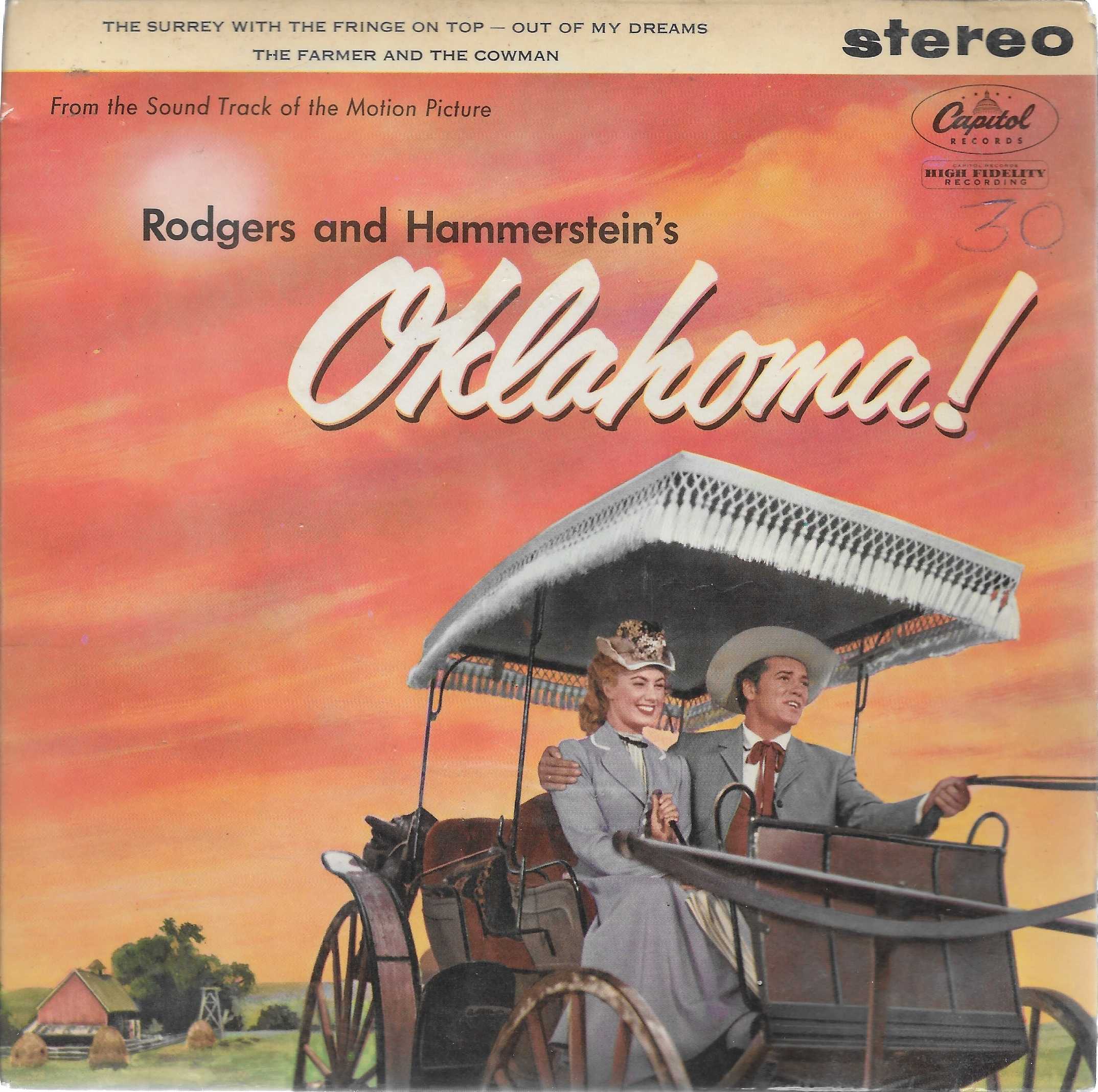 Picture of SEP 2.595 Oklahoma! 2 by artist Rodgers / Hammerstein II from ITV, Channel 4 and Channel 5 singles library