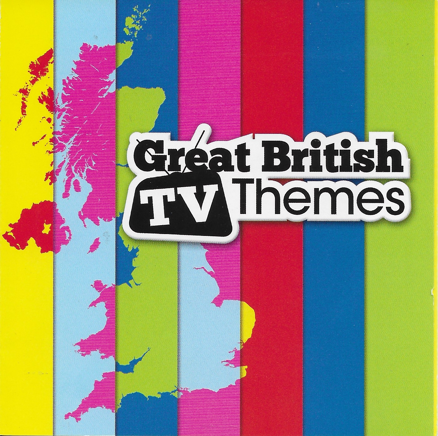Picture of SILCD 1357 Great British TV themes by artist Various from ITV, Channel 4 and Channel 5 library