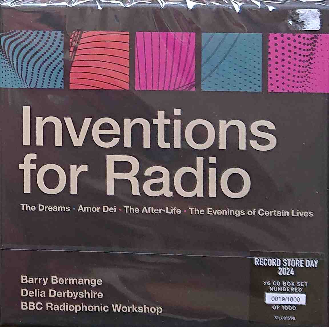 Picture of Inventions for radio - Record Store Day 2024 by artist Barry Bermange / Delia Derbyshire / BBC Radiophonic Workshop from the BBC cds - Records and Tapes library