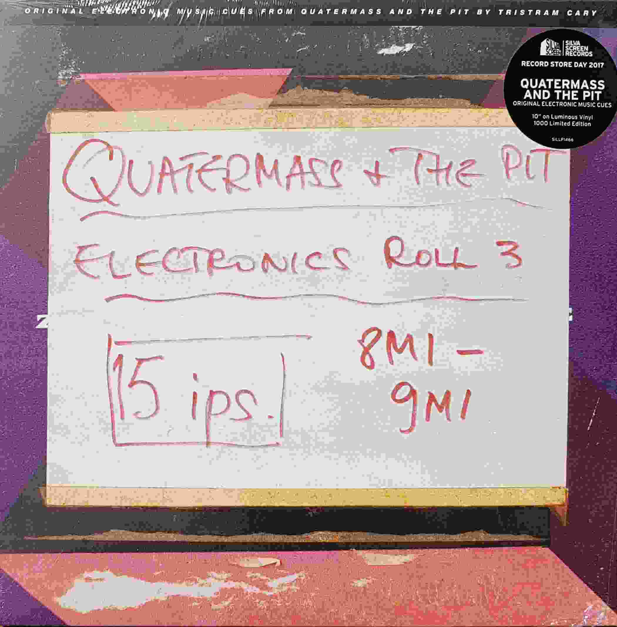 Picture of SILLP 1466 Quatermass and the pit - Limited edition - Record Store Day 2017 by artist Tristram Cary from the BBC 10inches - Records and Tapes library