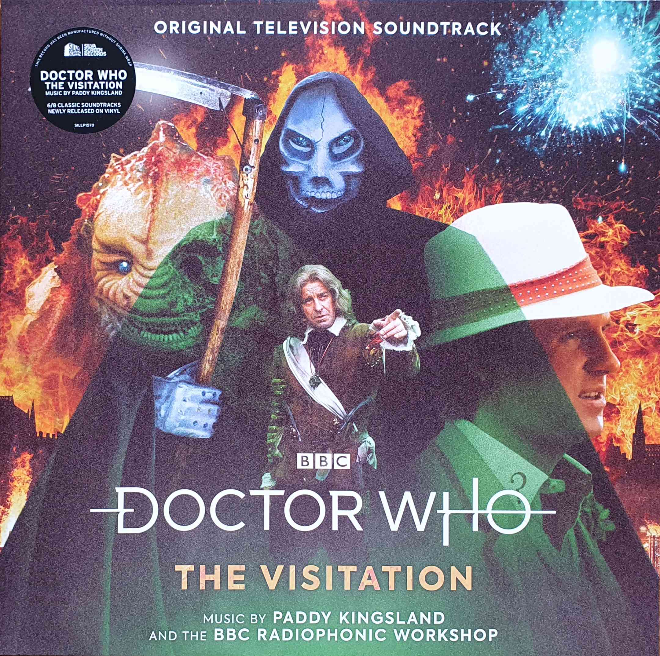 Picture of Doctor Who - The visitation by artist Paddy Kingsland / BBC Radiophonic Workshop from the BBC albums - Records and Tapes library