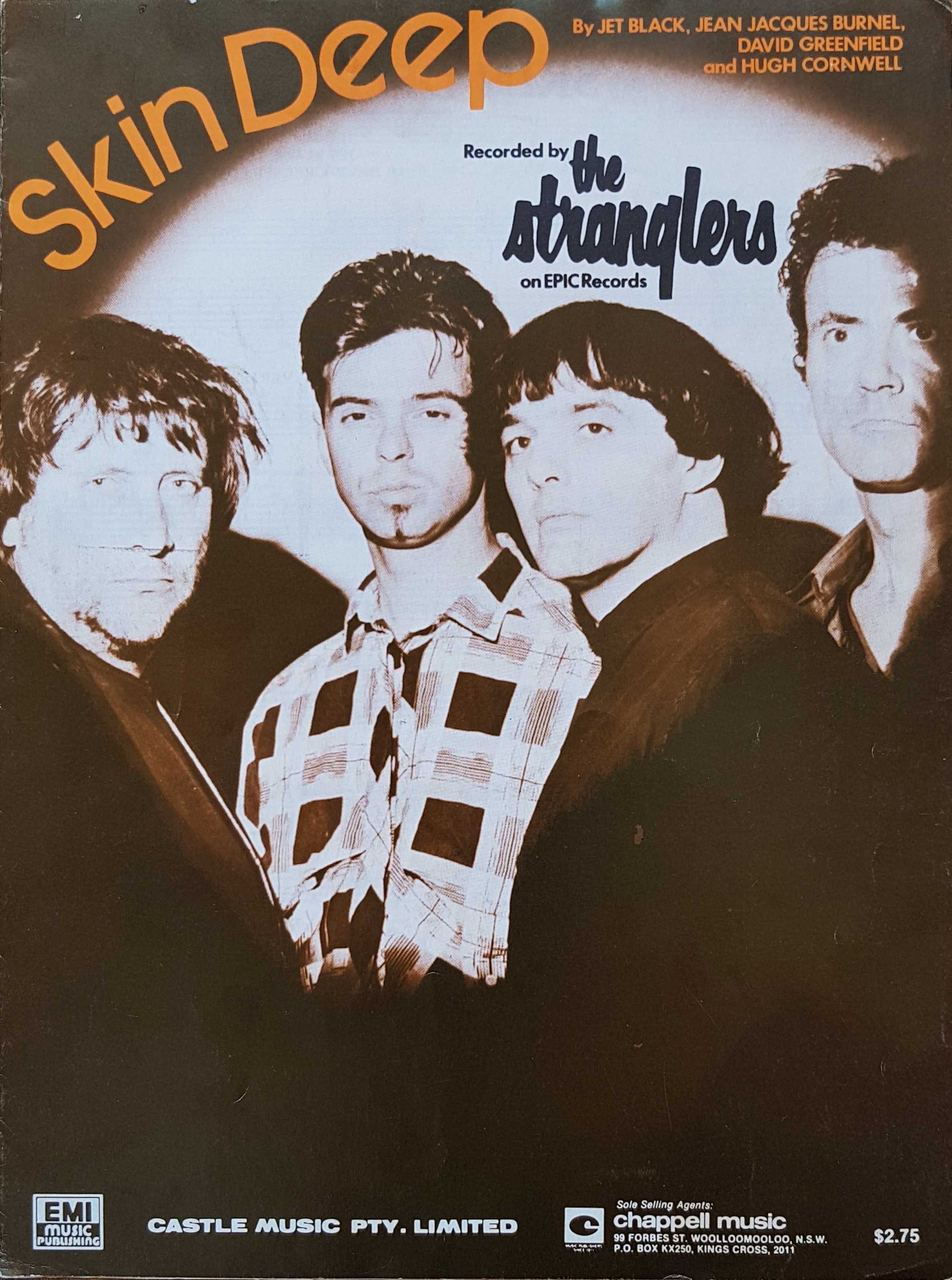 Picture of SM-SDSM Skin deep by artist The Stranglers  from The Stranglers books