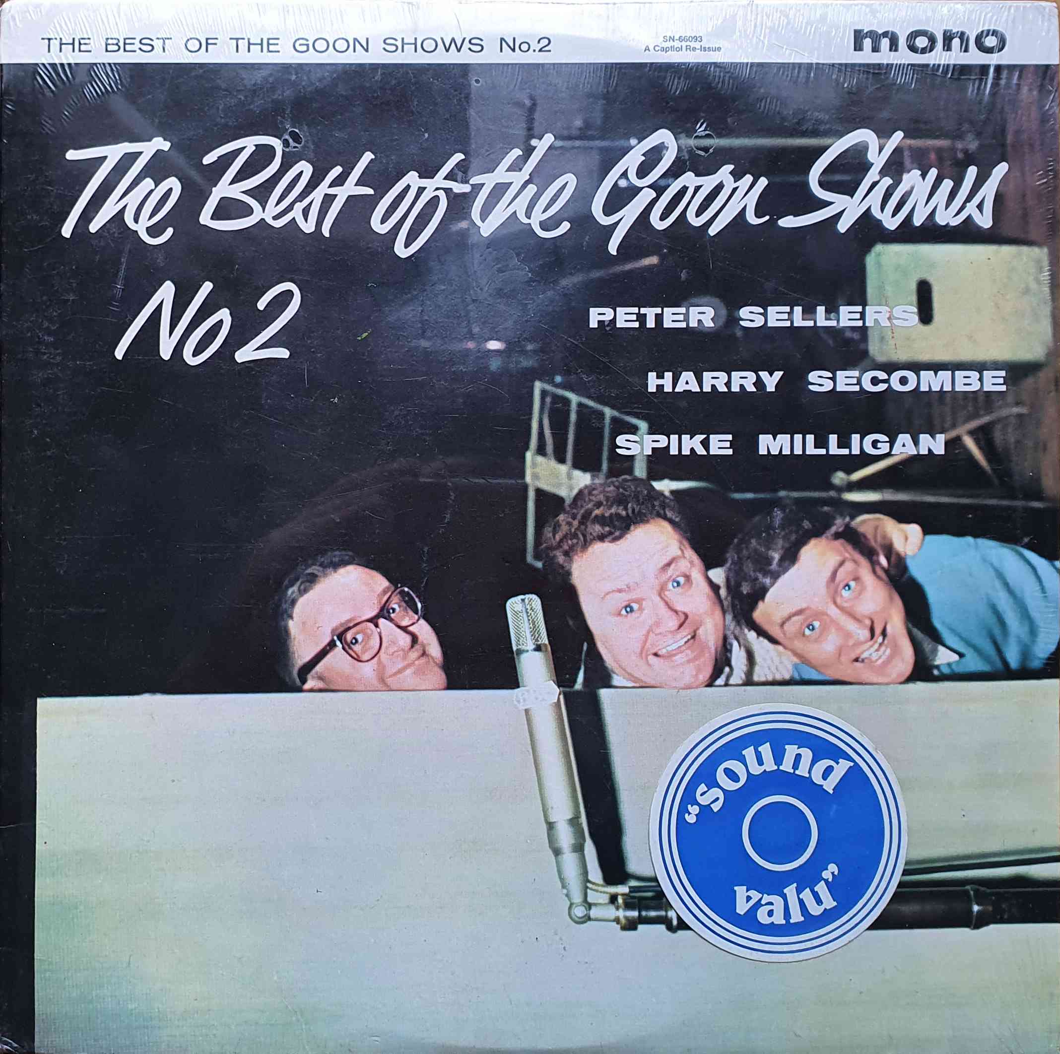 Picture of SN - 66093 The best of the Goon shows No 2 (Canadian import) by artist Spike Milligan / Peter Sellers / Harry Secombe from the BBC albums - Records and Tapes library