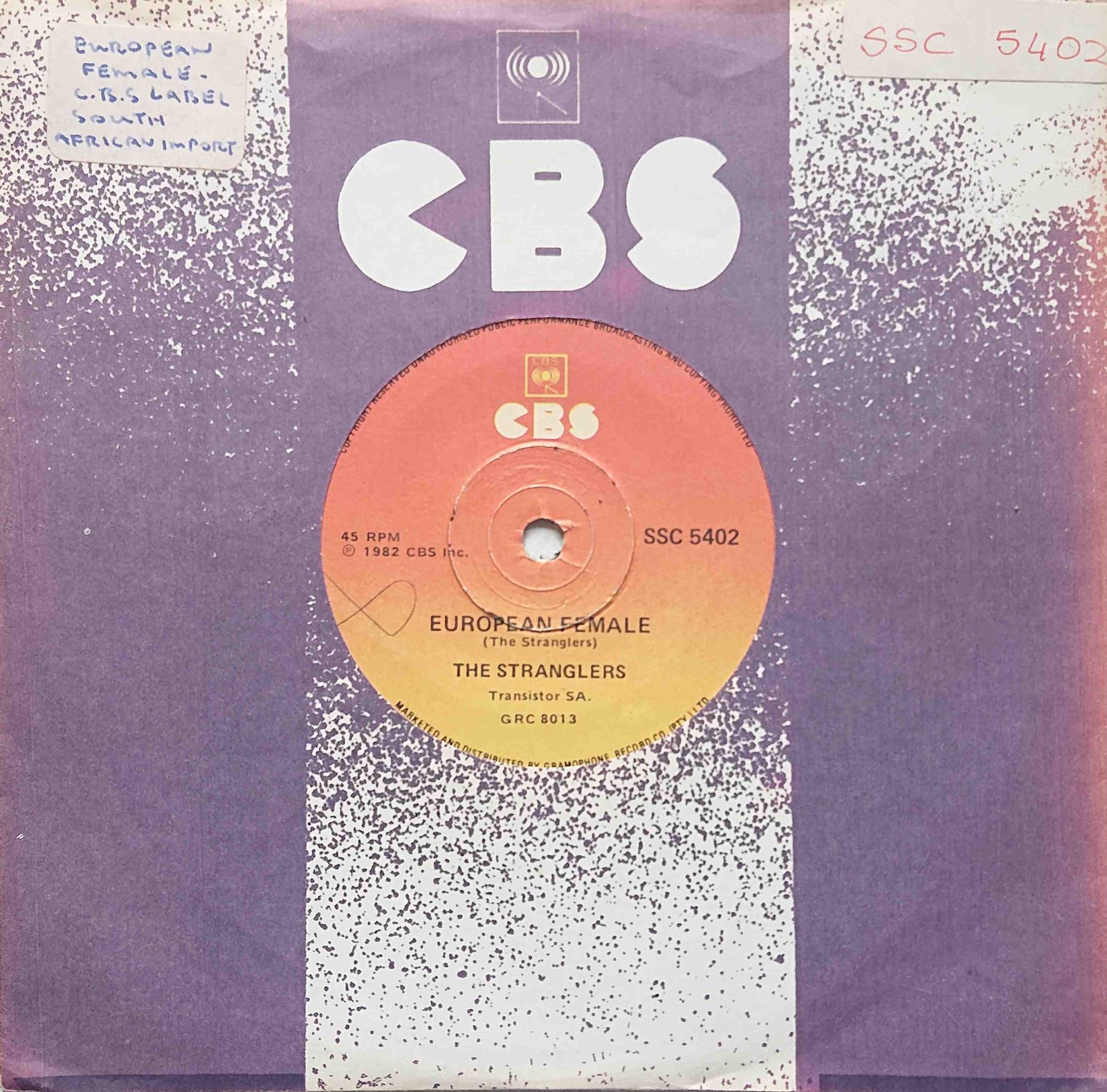 Front cover of SSC 5402