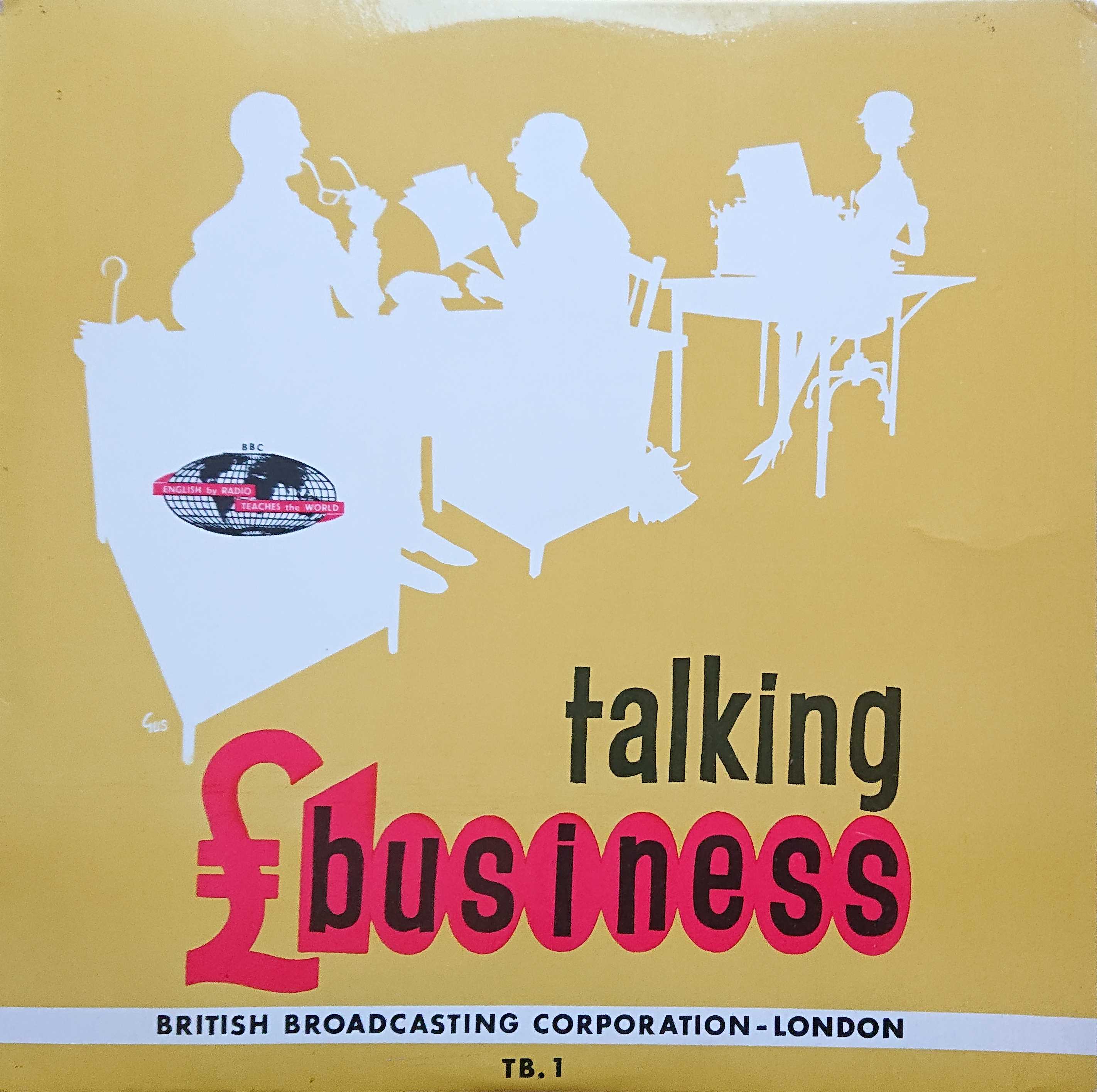 Picture of Talking business by artist Michael Innes from the BBC 10inches - Records and Tapes library