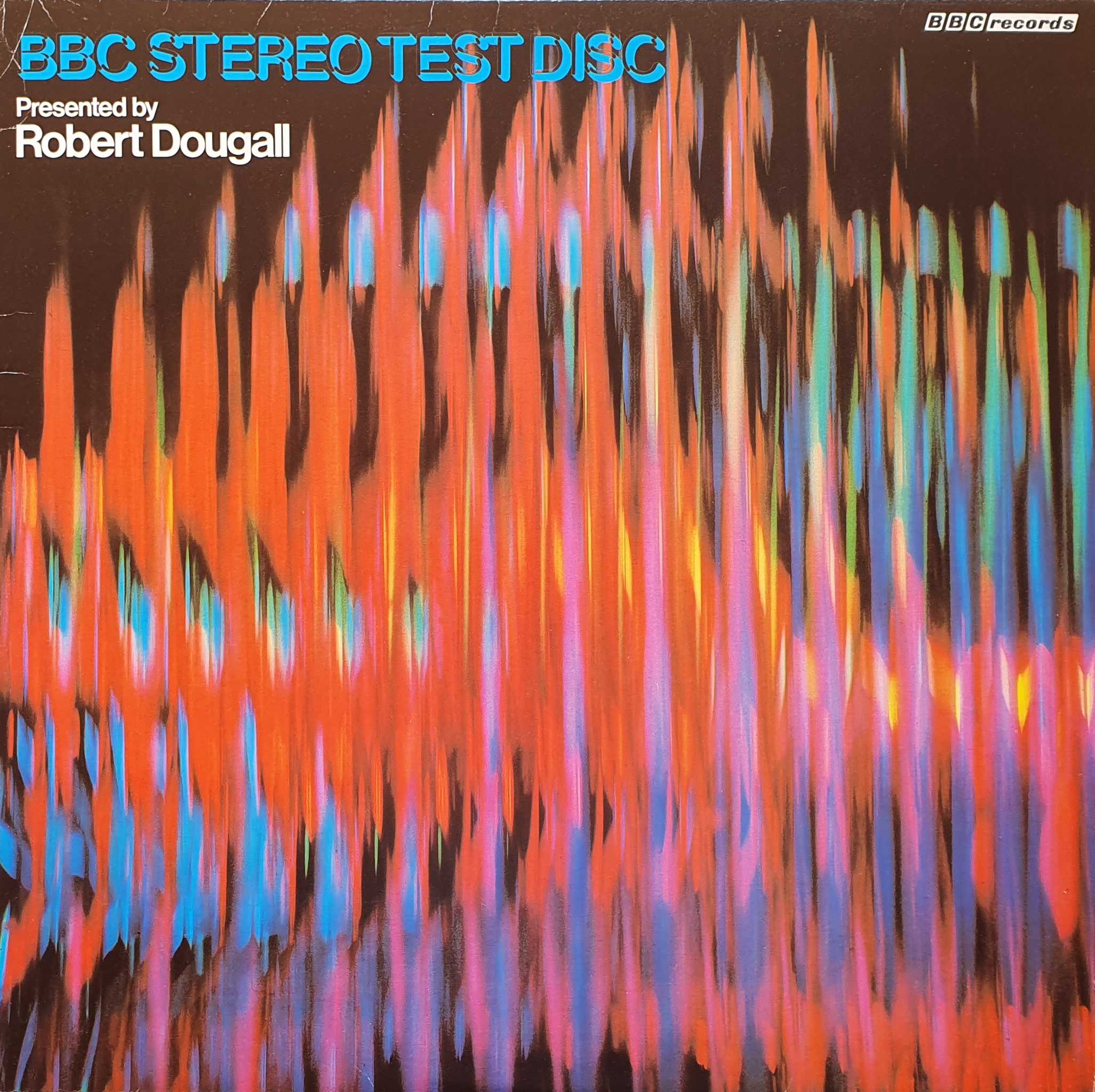 Picture of TRC - 1041 BBC stereo test disc by artist Robert Dougall from the BBC albums - Records and Tapes library