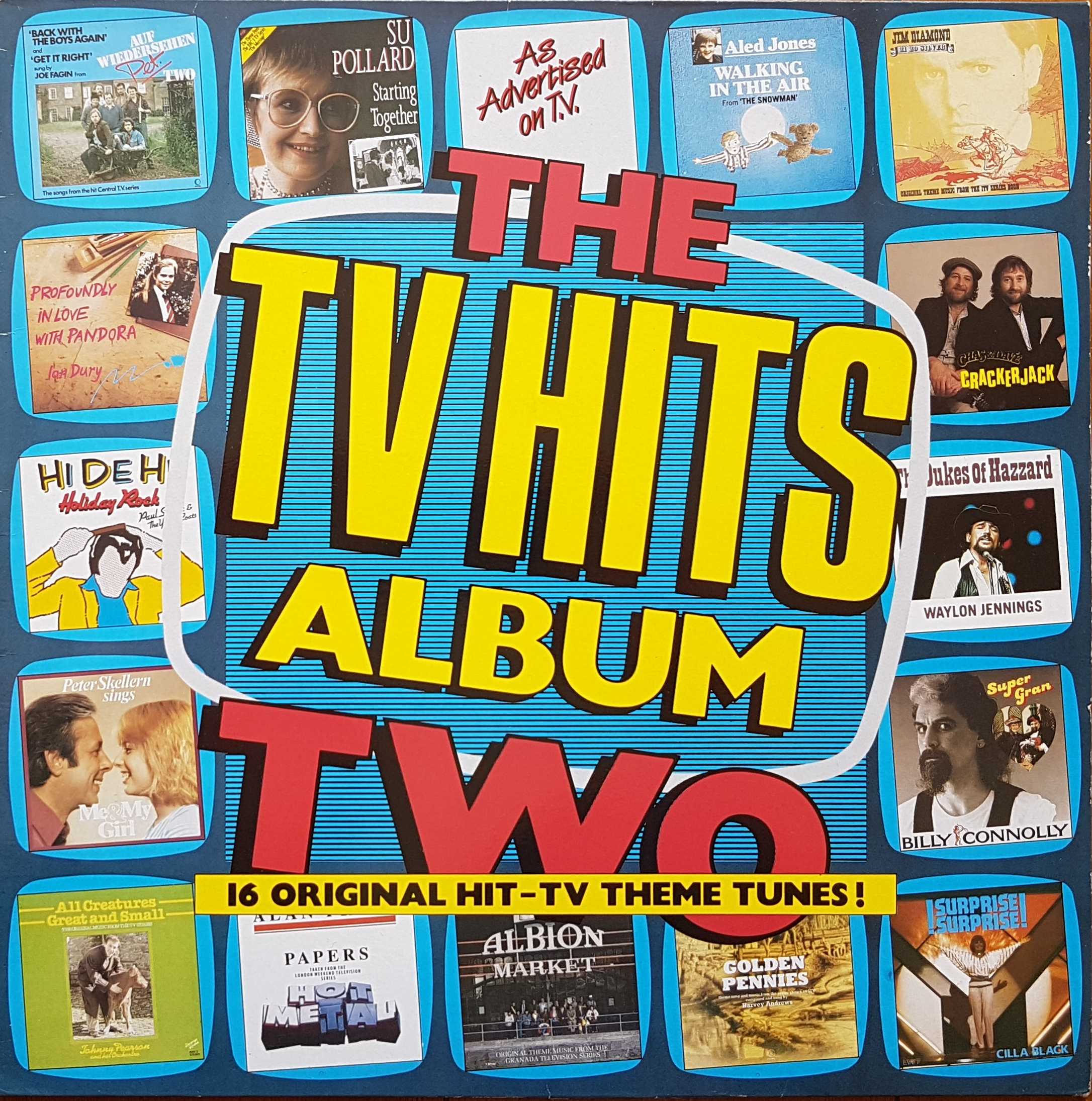 Picture of TVLP 10 The TV hits album - Volume 2 by artist Various from ITV, Channel 4 and Channel 5 library