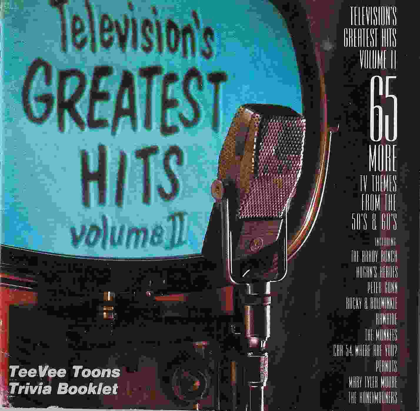 Picture of Television's greatest hits - Volume 2 by artist Various from ITV, Channel 4 and Channel 5 cds library