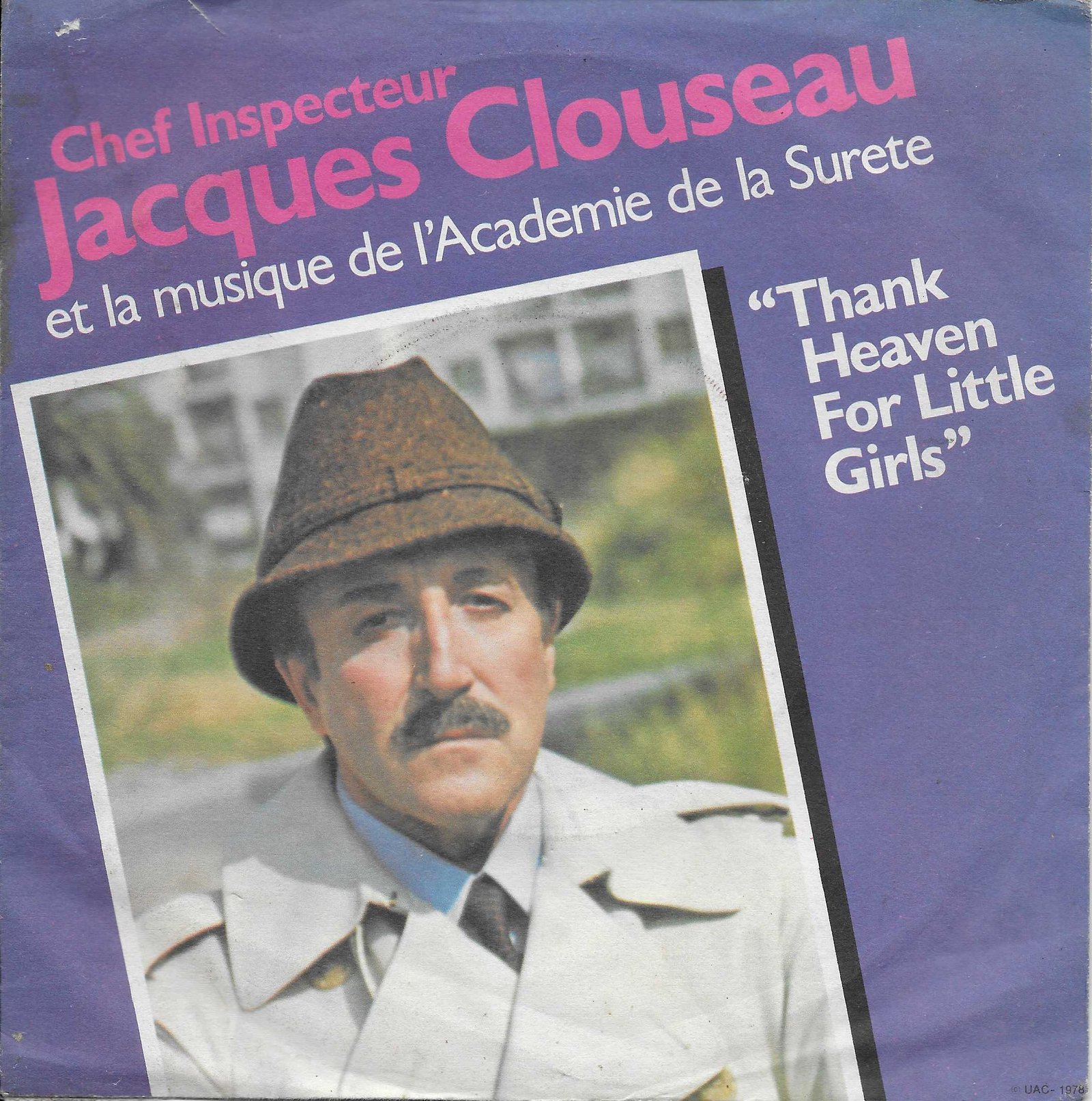 UP 36406 Thank Heaven for little girls Peter Sellers from ITV, Channel 4 and Channel 5 library Front cover of UP 36406