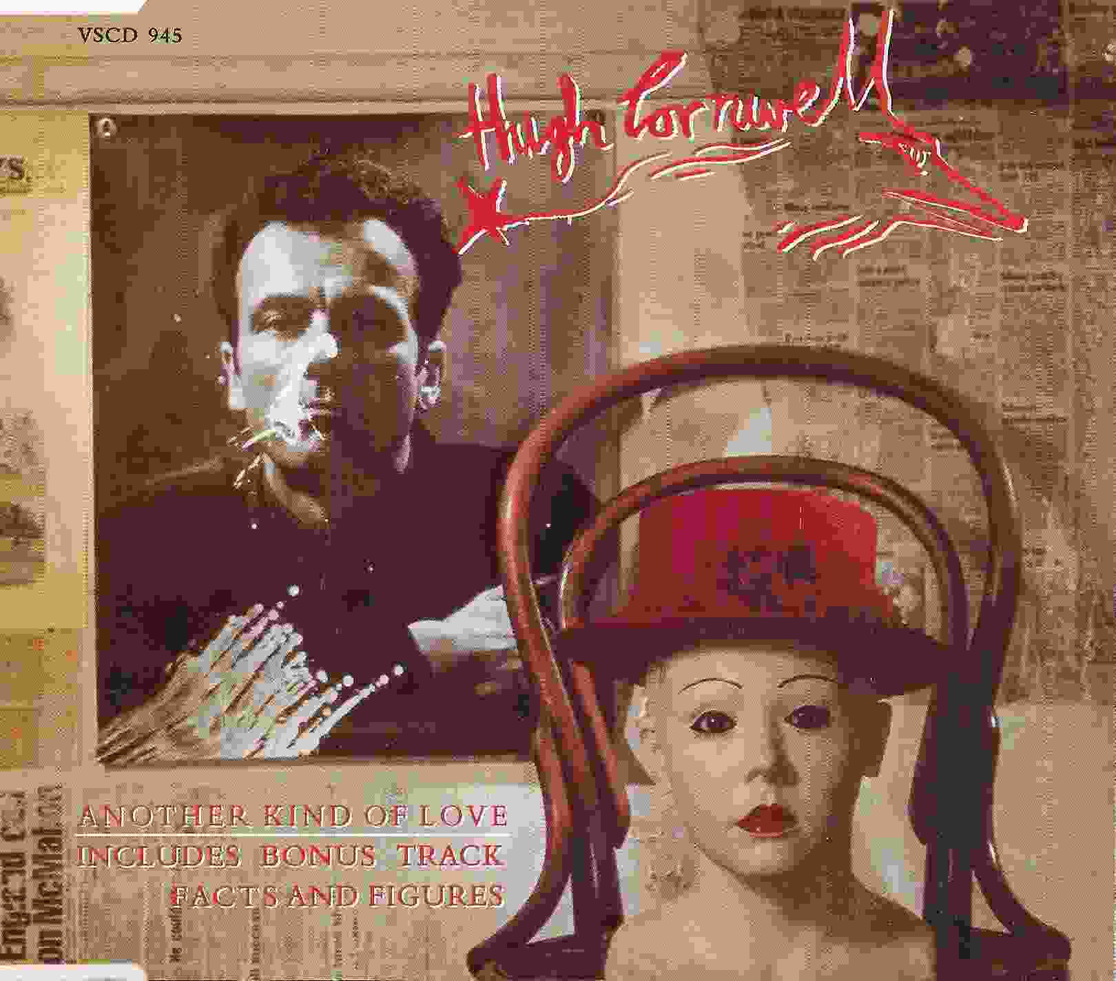 Picture of VSCD 945 Another kind of love by artist Hugh Cornwell from The Stranglers cdsingles