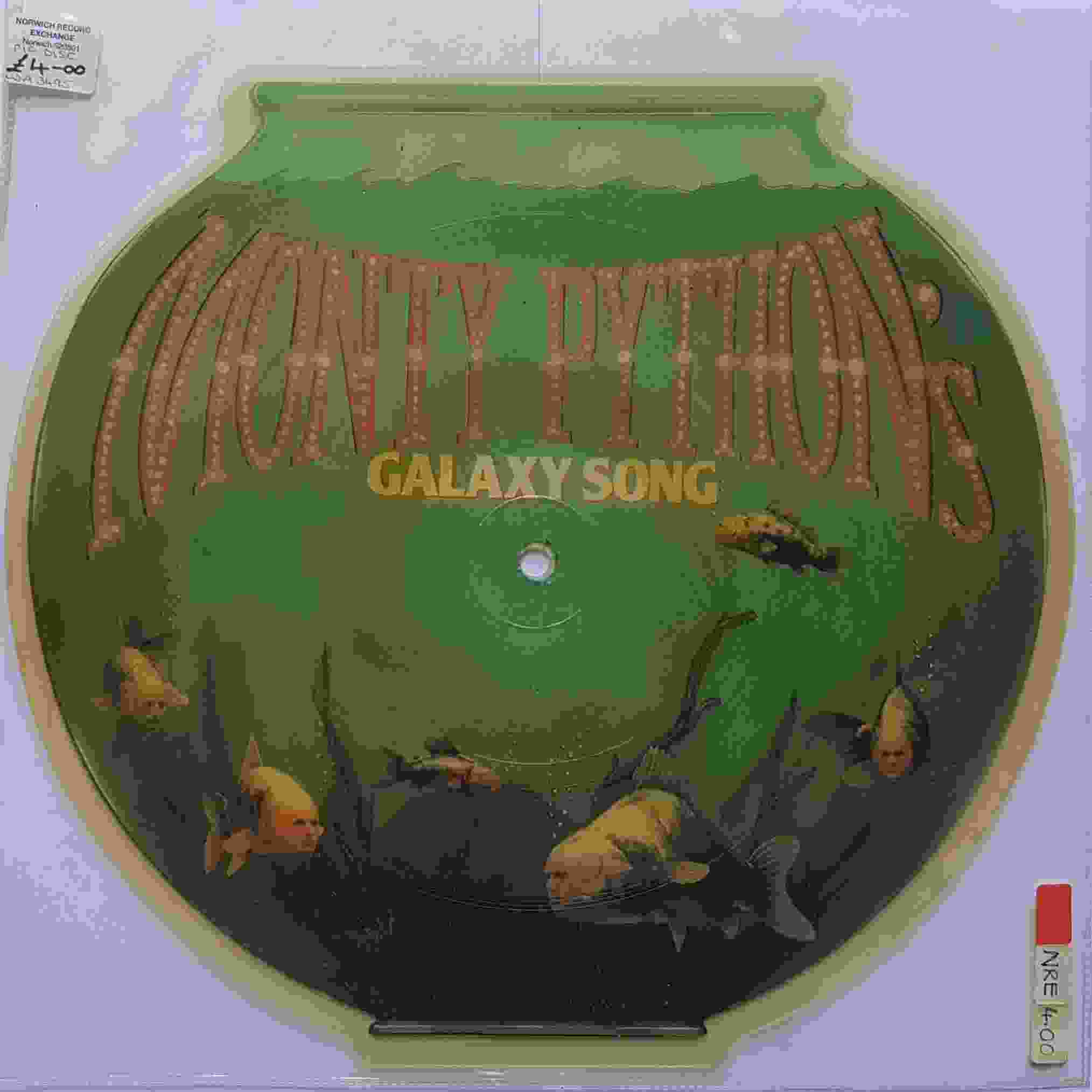 Picture of WA 3495 Galaxy song (Monty Python's flying circus) - Picture shaped disc by artist Monty Python from the BBC singles - Records and Tapes library