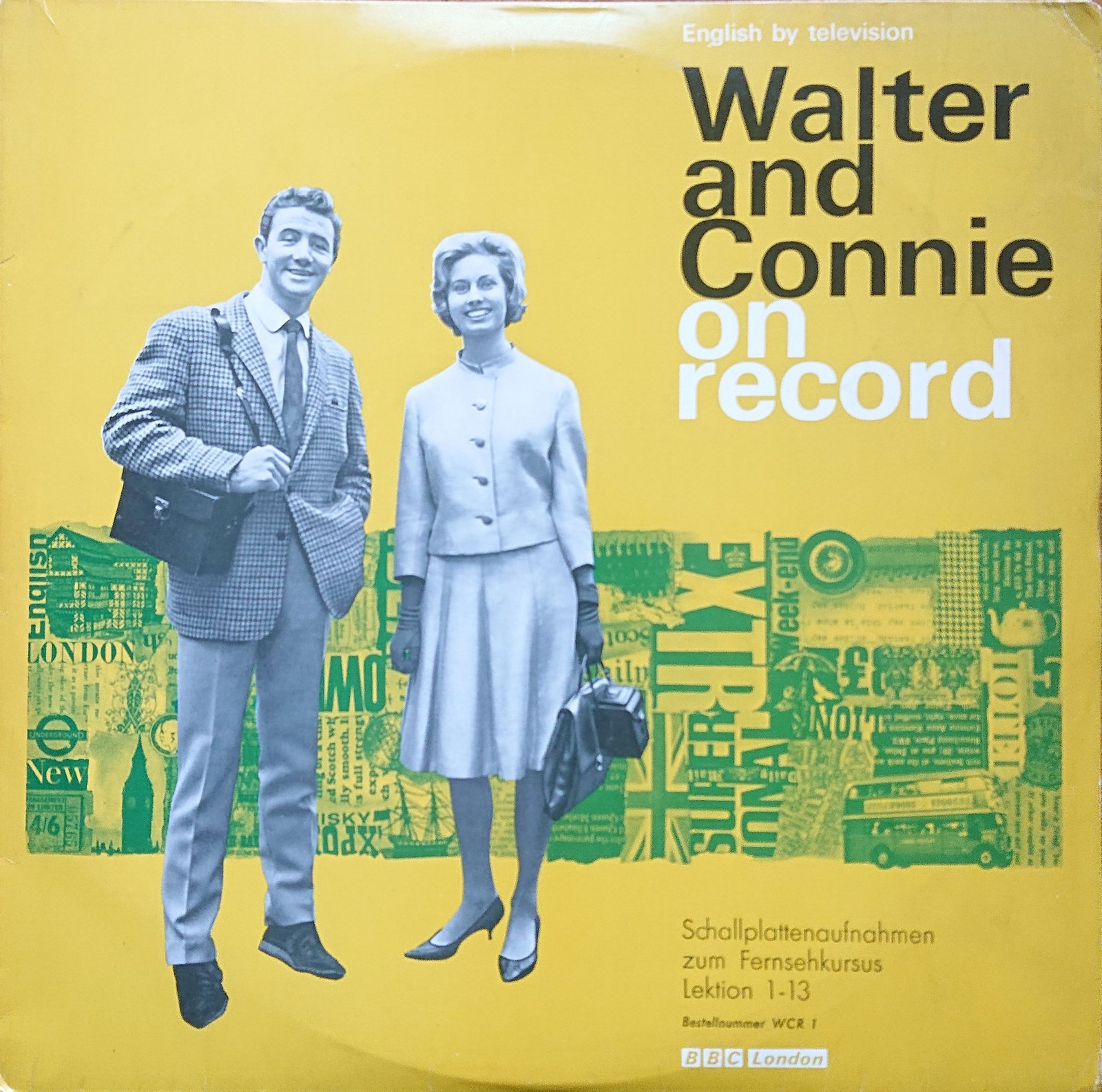 Picture of WCR 1 Walter and Connie on record - Lessons 1-13 by artist Various from the BBC albums - Records and Tapes library