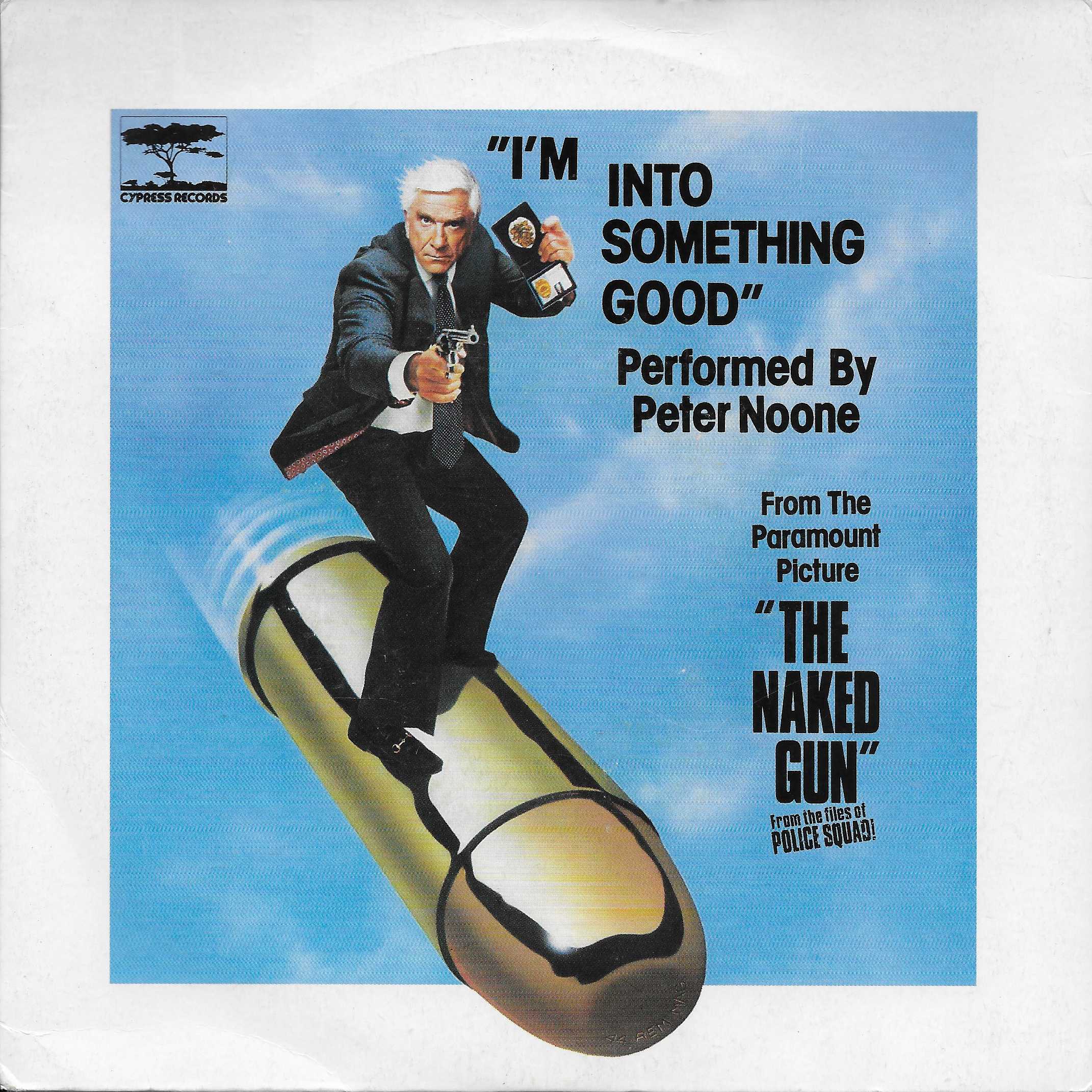 Picture of I'm into something good (The naked gun) by artist Gerry Goffin / Carole King / Peter Noone / Frannie Golde / Ailee Willis from ITV, Channel 4 and Channel 5 singles library