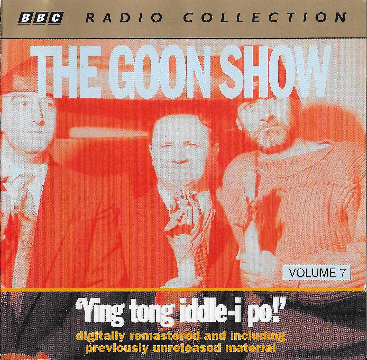 Picture of ZBBC 1870 CD The Goon show 7 - Ying tong iddle-i po! by artist Spike Milligan from the BBC cds - Records and Tapes library