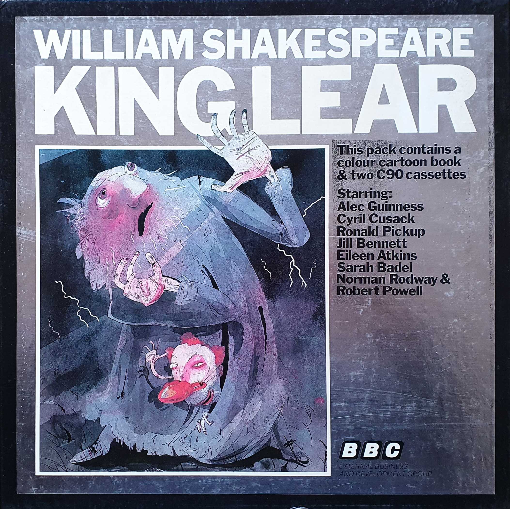 Picture of King Lear by artist William Shakespeare from the BBC cassettes - Records and Tapes library