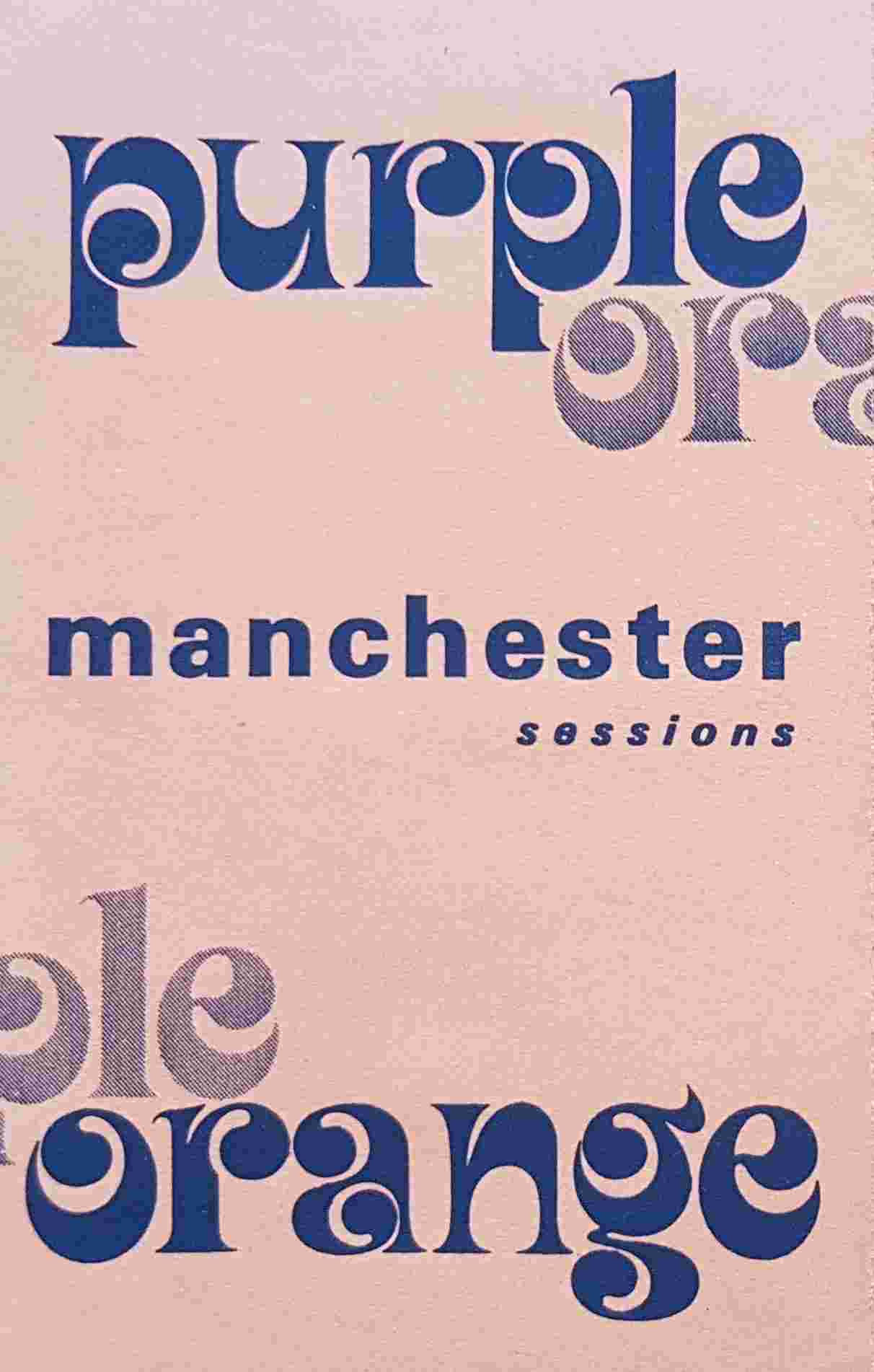 Picture of The Manchester sessions by artist Purple Orange 